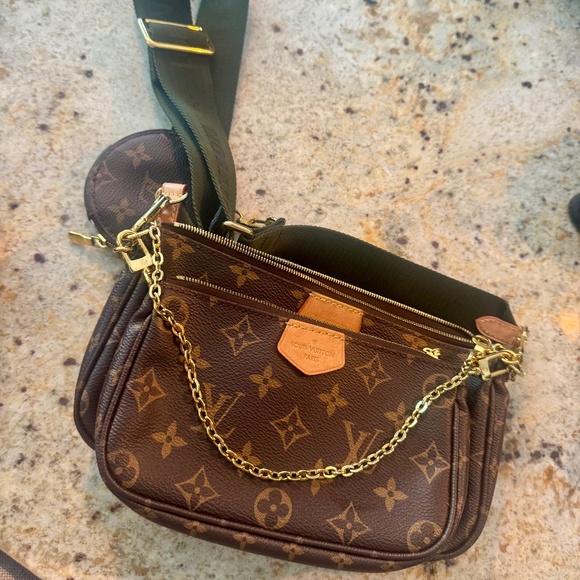 Louis Vuitton Monogram multi pochette accessories - kaki - Picture 1 of 8